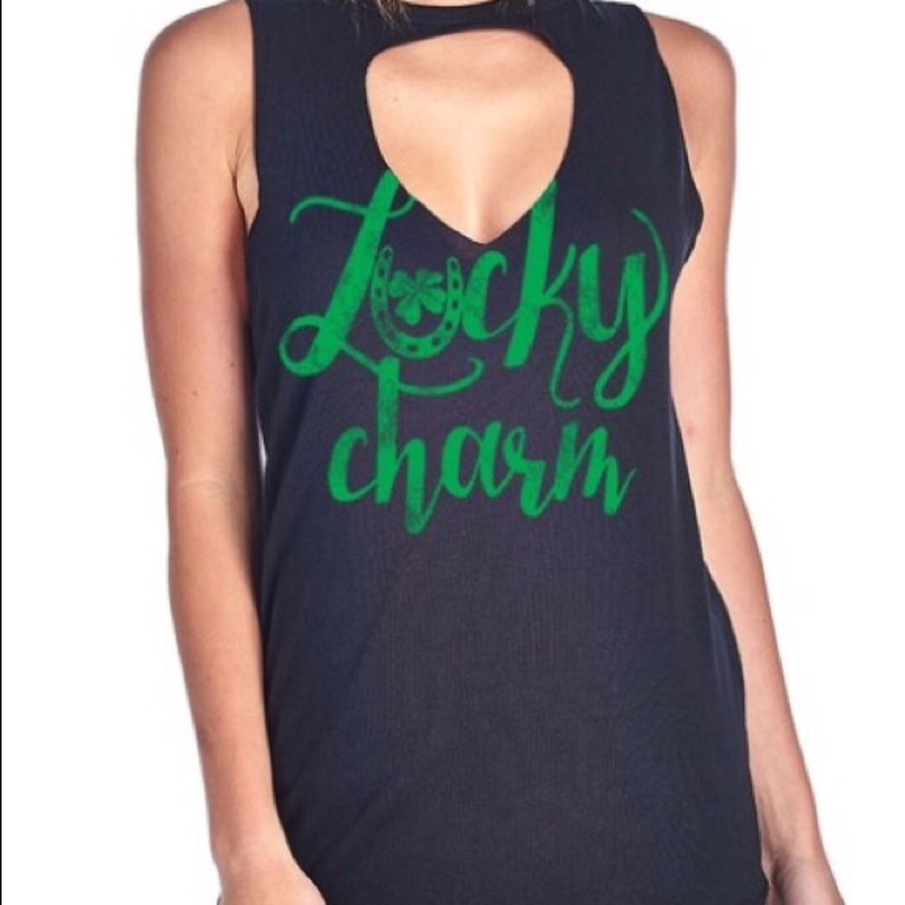 St Patrick’s Day tank top